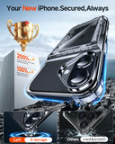 LeYi for iPhone-17- Wallet Case: Card Holder Cover Funda para Military Grade Heavy Duty Protective Women Phone17 case