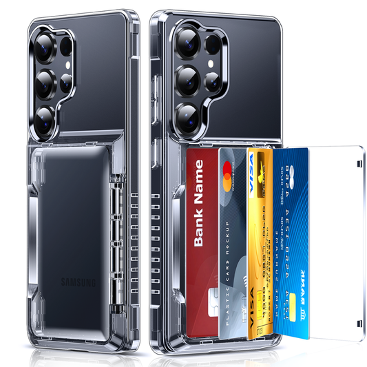 LeYi for Galaxy-S25-Ultra Case with Card Holder: Wallet Phone Funda para for Samsung S25ultra Cover Rugged Heavy Duty Military Grade Shockproof Samsungs25 Ultra Cases