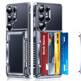 LeYi for Galaxy-S25-Ultra Case with Card Holder: Wallet Phone Funda para for Samsung S25ultra Cover Rugged Heavy Duty Military Grade Shockproof Samsungs25 Ultra Cases