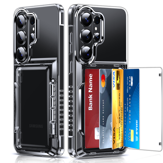 LeYi for Galaxy-S26-Ultra Case with Card Holder: Wallet Phone Funda para for Samsung S26ultra Cover Rugged Heavy Duty Military Grade Shockproof Samsungs26 Ultra Cases