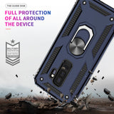 LeYi for Samsung Galaxy S9 Phone Case, Samsung S9 Phone Case with Screen Protector Replacement, Military-Grade Shockproof Magnetic Ring Stand Cell Android Case Cover