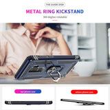 LeYi for Samsung Galaxy S9 Plus Phone Case, Samsung S9 Plus Phone Case with Glass Screen Protector Replacement, Military-Grade Shockproof Magnetic Ring Stand Cell Android Case Cover