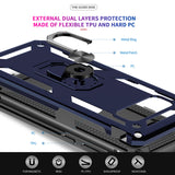 LeYi for Samsung Galaxy Note 8 Phone Case, Samsung Note 8 Phone Case with Screen Protector Replacement, Military-Grade Shockproof Magnetic Ring Stand Cell Android Case Cover