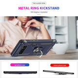 LeYi for Samsung Galaxy Note 8 Phone Case, Samsung Note 8 Phone Case with Screen Protector Replacement, Military-Grade Shockproof Magnetic Ring Stand Cell Android Case Cover