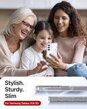 LeYi for Samsung Galaxy A16 5G Phone Case: [Mag-Safe Fit] with Screen Protector & Raised Camera Guard, Matte Translucent Slim Translucent Soft-Touch Protective para Samsung A16 5G Case