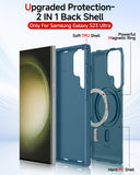 LeYi for Samsung Galaxy S23 Ultra Phone Case, Armour Military Shockproof Protective Mobile Cover for S23Ultra