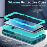 LeYi for Samsung Galaxy S9 Case, Samsung Galaxy S9 Case 3 in 1 Rugged Shockproof Android Cover Funda S9