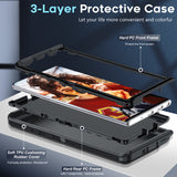 LeYi for Samsung-Galaxy-Note-10-Plus Case, Samsung Galaxy Note 10 Plus Case 3 in 1 Rugged Shockproof Android Cover Funda Note 10Plus