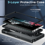 LeYi for SAM-S22-Ultra Case, SAM S22 Ultra Case 3 in 1 Rugged Shockproof Android Cover Funda S22Ultra