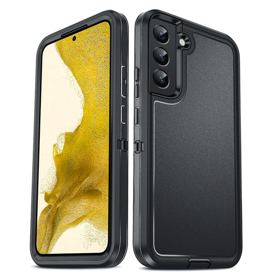 LeYi for Samsung Galaxy S22-5G Case, Samsung Galaxy S22 Case 3 in 1 Rugged Shockproof Android Cover para S22