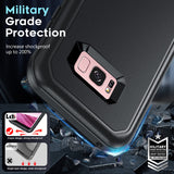 LeYi for Samsung-Galaxy-S8-Plus Case, Samsung Galaxy S8 Plus Case 3 in 1 Rugged Shockproof Android Cover Funda S8Plus