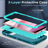 LeYi for Samsung-Galaxy-S8-Plus Case, Samsung Galaxy S8 Plus Case 3 in 1 Rugged Shockproof Android Cover Funda S8Plus