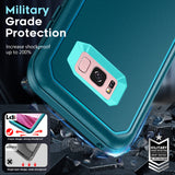 LeYi for Samsung-Galaxy-S8-Plus Case, Samsung Galaxy S8 Plus Case 3 in 1 Rugged Shockproof Android Cover Funda S8Plus