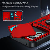 LeYi for Honor 400 Lite 5G Case: Honour 400 Lite Case with Tempered Glass Screen Protector, [Military-Grade] Shockproof Kickstand Phone Cover