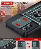 LeYi for Honor X6C 5G Case: Honour X6C Case with Tempered Glass Screen Protector, [Military-Grade] Shockproof Kickstand Phone Cover