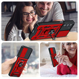 LeYi for Motorola Edge-5G UW 2021 Case: Motorola-Edge-2021-Case with Slide Camera Cover and Screen Protector, Heavy Duty Armor Cell Mobile Phone Cover