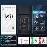LeYi for T-Mobile Revvl 6 Pro/6XPro Case: Revvl 6 Pro/6XPro Case with Tempered Glass Screen Protector, [Military-Grade] Shockproof Kickstand Funda para Revvl 6 Pro/6XPro