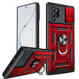LeYi for Samsung-Galaxy-Note-10-Plus Case: with Slide Camera Cover, Military-Grade Shockproof Protective Magnetic Ring Stand