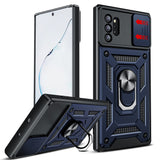 LeYi for Samsung-Galaxy-Note-10-Plus Case: with Slide Camera Cover, Military-Grade Shockproof Protective Magnetic Ring Stand