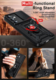 LeYi for Samsung Galaxy S25 FE Case:Samsung Galaxy S25 FE Case with Tempered Glass Screen Protector, [Military-Grade] Shockproof Kickstand Funda para