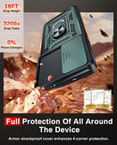 LeYi for Samsung Galaxy S25 FE Case:Samsung Galaxy S25 FE Case with Tempered Glass Screen Protector, [Military-Grade] Shockproof Kickstand Funda para