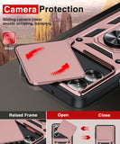 LeYi for Honor X5C/X5C Plus Case: Honour X5C/X5C Plus Case with Tempered Glass Screen Protector, [Military-Grade] Shockproof Kickstand Phone Cover