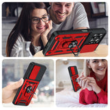 LeYi for Honor X6b 4G Case:Honour X6b 4G Case with Tempered Glass Screen Protector, [Military-Grade] Shockproof Kickstand Phone Cover