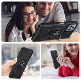 LeYi for T-Mobile Revvl 6/6X Case: Revvl 6/6X with Tempered Glass Screen Protector, [Military-Grade] Shockproof Kickstand Funda para T-Mobile Revvl 6/6X