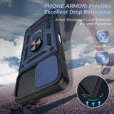 LeYi for T-Mobile Revvl 6/6X Case: Revvl 6/6X with Tempered Glass Screen Protector, [Military-Grade] Shockproof Kickstand Funda para T-Mobile Revvl 6/6X