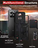 LeYi for Honor 400 Smart 5G Case: Honour 400 Smart Case with Tempered Glass Screen Protector, [Military-Grade] Shockproof Kickstand Phone Cover