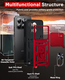 LeYi for Honor 400 Smart 5G Case: Honour 400 Smart Case with Tempered Glass Screen Protector, [Military-Grade] Shockproof Kickstand Phone Cover
