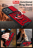 LeYi for Motorola Moto E15 4G/G05: Moto E15 4G/G05 Case with Tempered Glass Screen Protector, [Military-Grade] Shockproof Kickstand Phone Cover