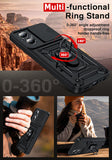LeYi for OnePlus Nord-N20 5G Case: with Slide Camera Cover Screen Protector, Military-Grade Shockproof Protective Magnetic Ring Stand