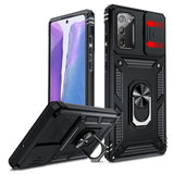 LeYi for Samsung Galaxy Note 20 Case: with Slide Camera Cover [Military-Grade] Cellphone Case Cover with Magnetic Ring Kickstand for Samsung Galaxy Note 20 5G