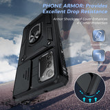 LeYi for Samsung Galaxy Note 20 Case: with Slide Camera Cover [Military-Grade] Cellphone Case Cover with Magnetic Ring Kickstand for Samsung Galaxy Note 20 5G