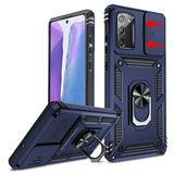 LeYi for Samsung Galaxy Note 20 Case: with Slide Camera Cover [Military-Grade] Cellphone Case Cover with Magnetic Ring Kickstand for Samsung Galaxy Note 20 5G
