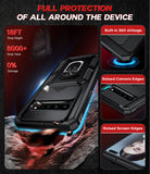 LeYi for Samsung Galaxy S10-Case: with Slide Camera Cover, [Military-Grade] Cellphone Case Cover with Magnetic Ring Kickstand for Samsung Galaxy S10