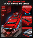 LeYi for Samsung Galaxy S10-Case: with Slide Camera Cover, [Military-Grade] Cellphone Case Cover with Magnetic Ring Kickstand for Samsung Galaxy S10