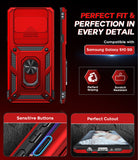 LeYi for Samsung Galaxy S10-Case: with Slide Camera Cover, [Military-Grade] Cellphone Case Cover with Magnetic Ring Kickstand for Samsung Galaxy S10