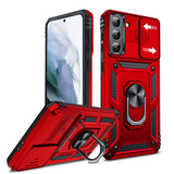 LeYi for Samsung Galaxy S21 Phone Case 5G: with Slide Camera Cover [Military-Grade] Cellphone Case Cover with Magnetic Ring Kickstand for Samsung Galaxy S21 5G