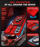 LeYi for Samsung Galaxy S21 Phone Case 5G: with Slide Camera Cover [Military-Grade] Cellphone Case Cover with Magnetic Ring Kickstand for Samsung Galaxy S21 5G