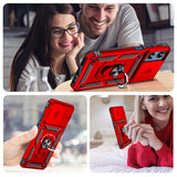 LeYi for Motorola-Moto G 5G 2025 Case: with Slide Camera Cover and Screen Protector, [Military-Grade] Cellphone Case Cover with Magnetic Ring Kickstand for Moto G 5G 2025