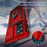 LeYi for Samsung Galaxy A13 5G Case: with Slide Camera Cover and Screen Protector, [Military-Grade] Cellphone Case Cover with Magnetic Ring Kickstand for Samsung Galaxy A13 5G