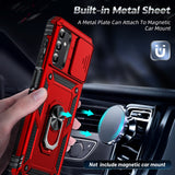 LeYi for Samsung Galaxy A13 5G Case: with Slide Camera Cover and Screen Protector, [Military-Grade] Cellphone Case Cover with Magnetic Ring Kickstand for Samsung Galaxy A13 5G