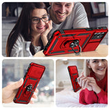 LeYi for Samsung Galaxy A13 5G Case: with Slide Camera Cover and Screen Protector, [Military-Grade] Cellphone Case Cover with Magnetic Ring Kickstand for Samsung Galaxy A13 5G