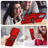 LeYi for Samsung Galaxy A54 5G Case: with Slide Camera Cover and Screen Protector, [Military-Grade] Cellphone Case Cover with Magnetic Ring Kickstand for Samsung Galaxy A54 5G