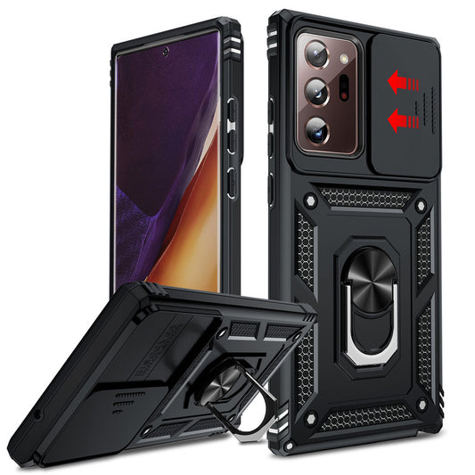 LeYi for Samsung Galaxy Note 20 Ultra Case: with Slide Camera Cover [Military-Grade] Cellphone Case Cover with Magnetic Ring Kickstand for Samsung Galaxy Note 20 Ultra