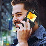 LeYi for Smasung Z Flip 6 Case: [Military-Grade] Cellphone Case Cover with Magnetic Ring Kickstand for Galaxy Z Flip 6