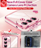 LeYi for Samsung Galaxy S26 Case: with Tempered Glass Screen Protector [2 Pcs]+ Full Camera Lens Protection