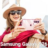 LeYi for Samsung Galaxy S26 Case: with Tempered Glass Screen Protector [2 Pcs]+ Full Camera Lens Protection